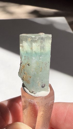 Cristallo acquamarina della