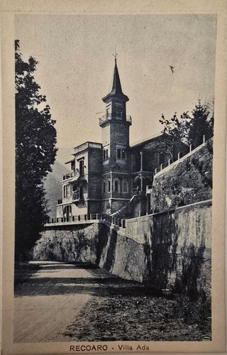Cartolina 1930 recoaro vicenza - cartolina,