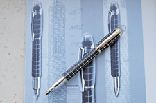 Penna stilografica Montblanc Starwalker GOMMA - M 25608 - pennino 14 K "M" - perfetta