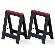 2x cavalletti pieghevoli