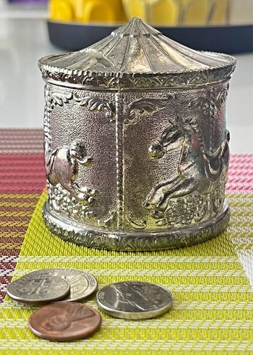 Cassamonete giostra vintage