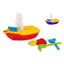 Set Galeone Con Palette + Accessori Mare Giochi Spiaggia Estate Bambini 114725