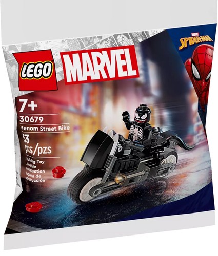 Lego marvel venom street bike - marvel,