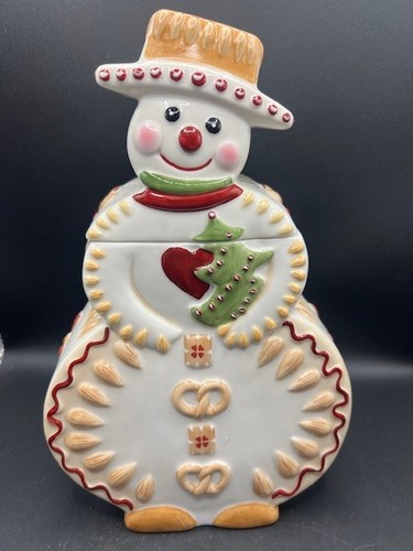 Barattolo biscotti pupazzo - , di