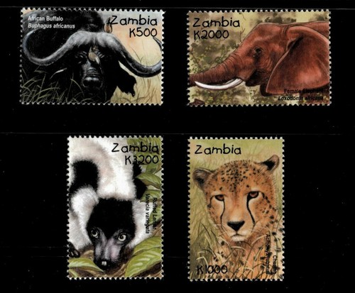 Zambia 2001 animali africani - -,