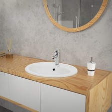 Lavabo da incasso in ceramica