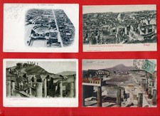 POMPEI -SCAVI ARCHEOLOGIA LOTTO 36 CARTOLINE ANTICHE FP - NAPOLI-vedi foto