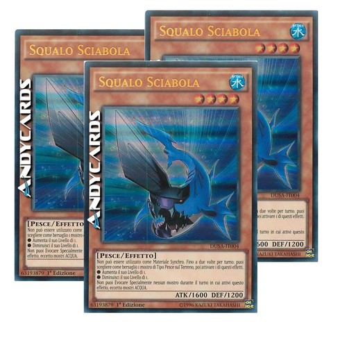 Squalo sciabola saber - 3x,