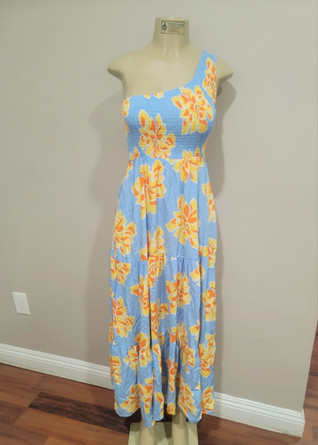 Maxi abito jta - jta, blu