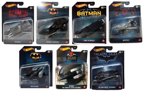 Hot wheels batman - dc, bundle