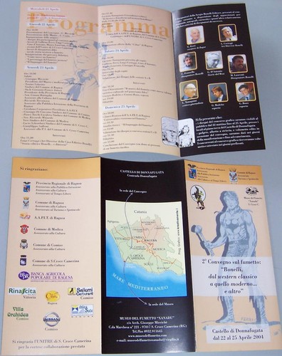 Zagor rara brochure - brochure, convegno