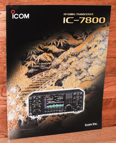 Icom 7800 brochure - icom, ic-7800