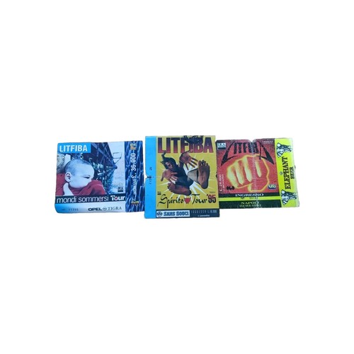 Litfiba lotto x biglietto - x,