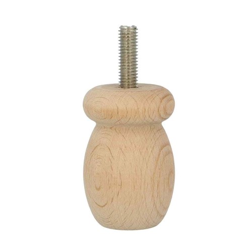 Piedino per mobili legno - piedino, in
