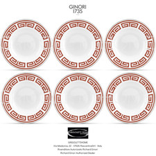 Richard Ginori - Labirinto Rosso Scarlatto - 6 piatti fondi cm 24 - Rivenditore