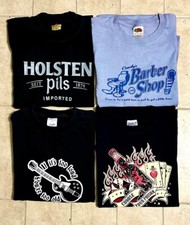 Magliette Rock'n'Roll Lifestyle usate (x4 Tg M) T-Shirt used almost new. Read ⬇