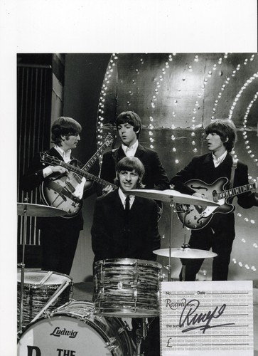 Ringo starr firma ritagliata - starr,