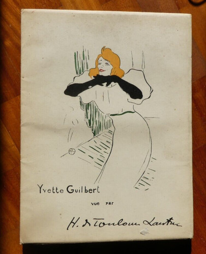 Litografie yvette guilbert vue - litografie-yvette,