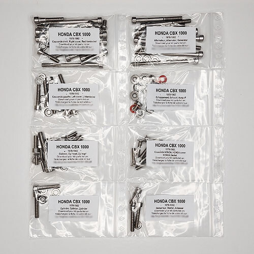 Honda cbx 1000 - 1000, kit