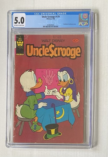 Uncle scrooge 179 cgc 0 - scrooge,