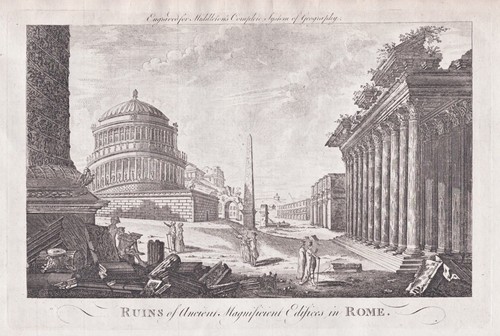 Roma rovine - roma,