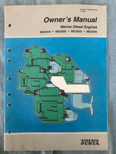 Manuali volvo penta - volvo, md2010