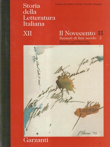 Storia della letteratura - della,
