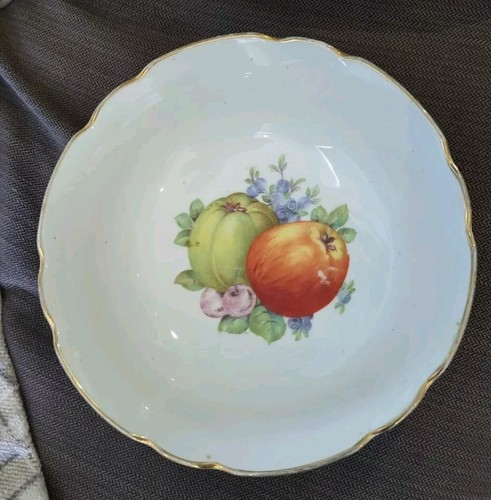 Antique 1930 porcelain fruit - porcelain,
