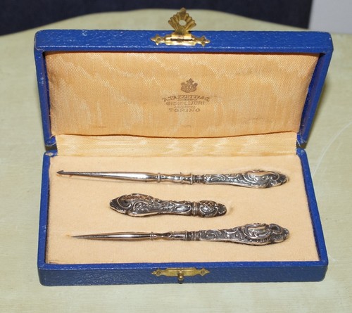Set cucito argento 800 - set, in