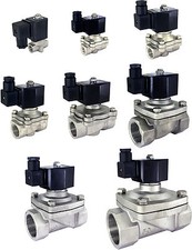 Elettrovalvola acciaio inox 2