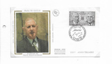 CHARLES DE GAULLE PREMIER JOUR TRAITE FRANCO ALLEMAND 1988  ETAT TB-C.V.24