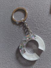 Lettera Portachiavi In Resina epossidica C