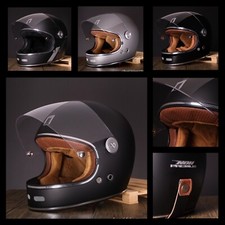 casco moto vintage integrale