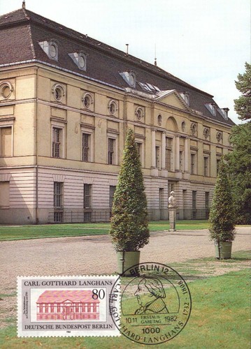 Cartolina massima berlino - berlino, n