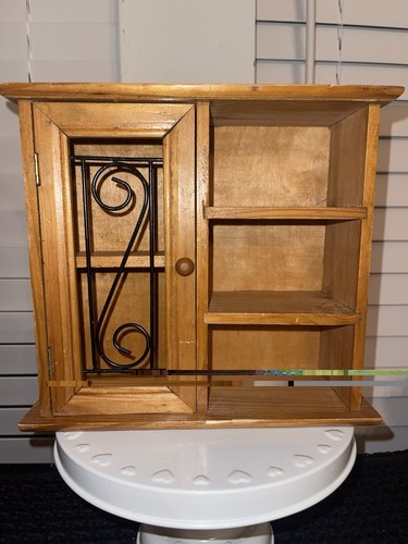 Curio armadio legno - armadio, aperto