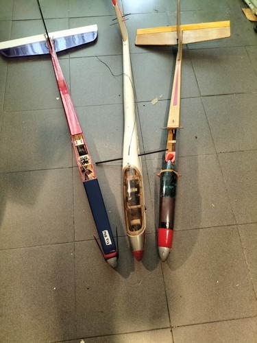 Lotto aeromodelli alianti - 3,