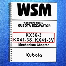 KUBOTA KX36-3 KX41-3S KX41-3V