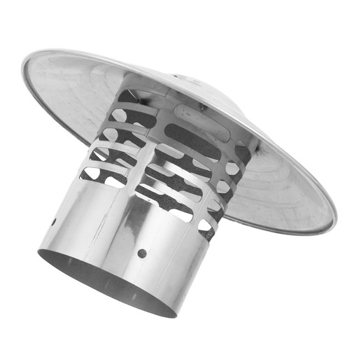 Tappo camino cono top acciaio - ,
