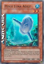 PESCE LUNA AGILE • (Nimble Sunfish) • Super R • TSHD IT084 • 1Ed • YUGIOH!