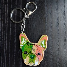 Portachiavi bulldog francese - portachiavi,