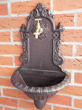 Fontane Muro 68 CM Ghisa Fontane Giardino Lavabo IN Ghisa Attacco