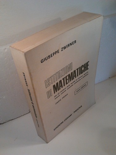 Istituzioni matematiche - istituzioni, di