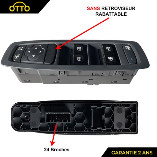 Commande rétroviseur leve - rétroviseur,