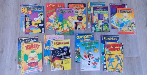 Lotto fumetti simpson - lotto,