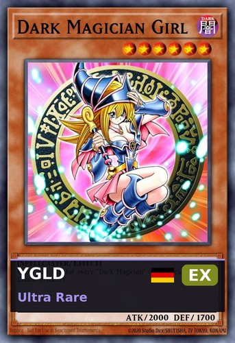 Ragazza mago oscuro ygld b03 - mago,