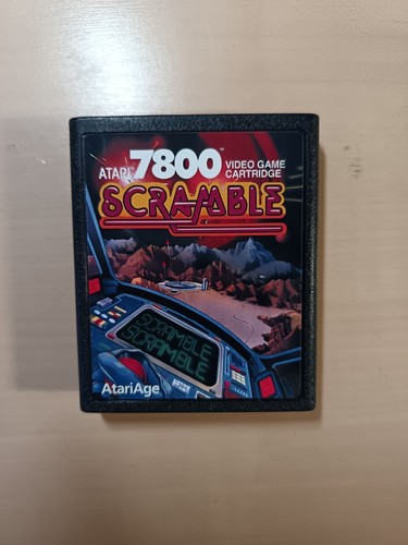 Atari 7800 scramble - 7800,