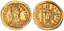 Solidus oro della roma - solidus, d'oro