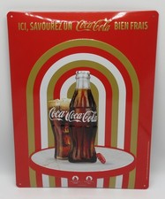 Insegna in metallo Coca-Cola