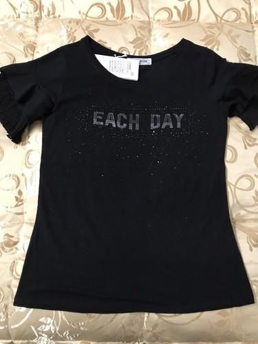 Shirt donna ragazza nera - ragazza,