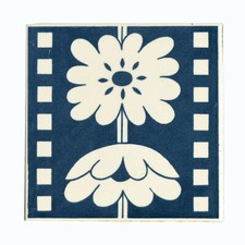 Piastrella Richard Ginori 15x15cm - Richard Ginori 15x15cm antique tile 13343